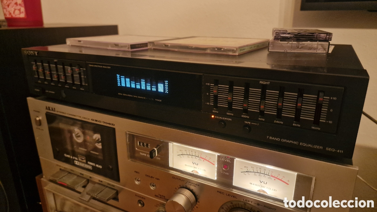 Radios antiguas: SONY SEQ-411 Equalizador - Foto 2