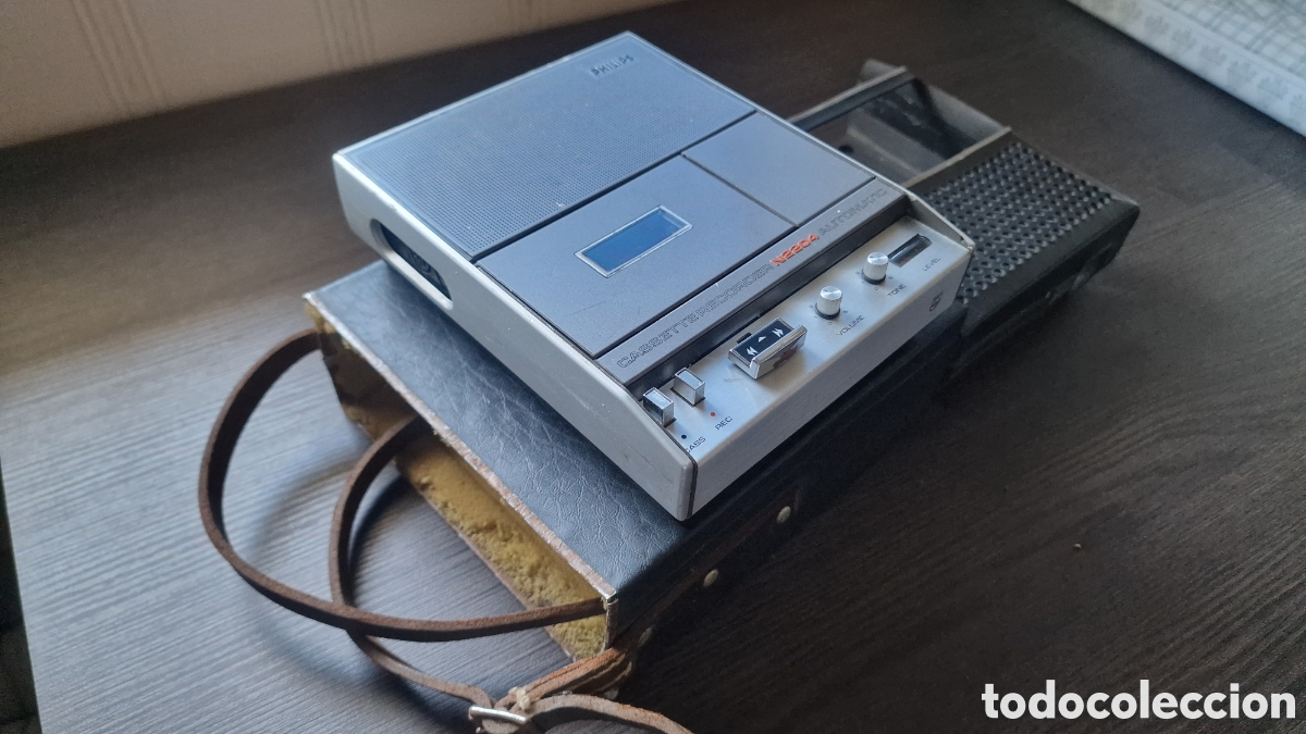 Radios antiguas: PHILIPS N 2204 Cassette Recorder - Foto 5