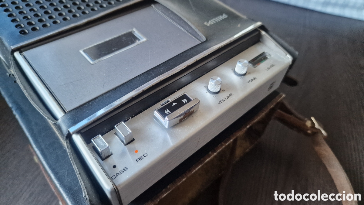 Radios antiguas: PHILIPS N 2204 Cassette Recorder - Foto 6