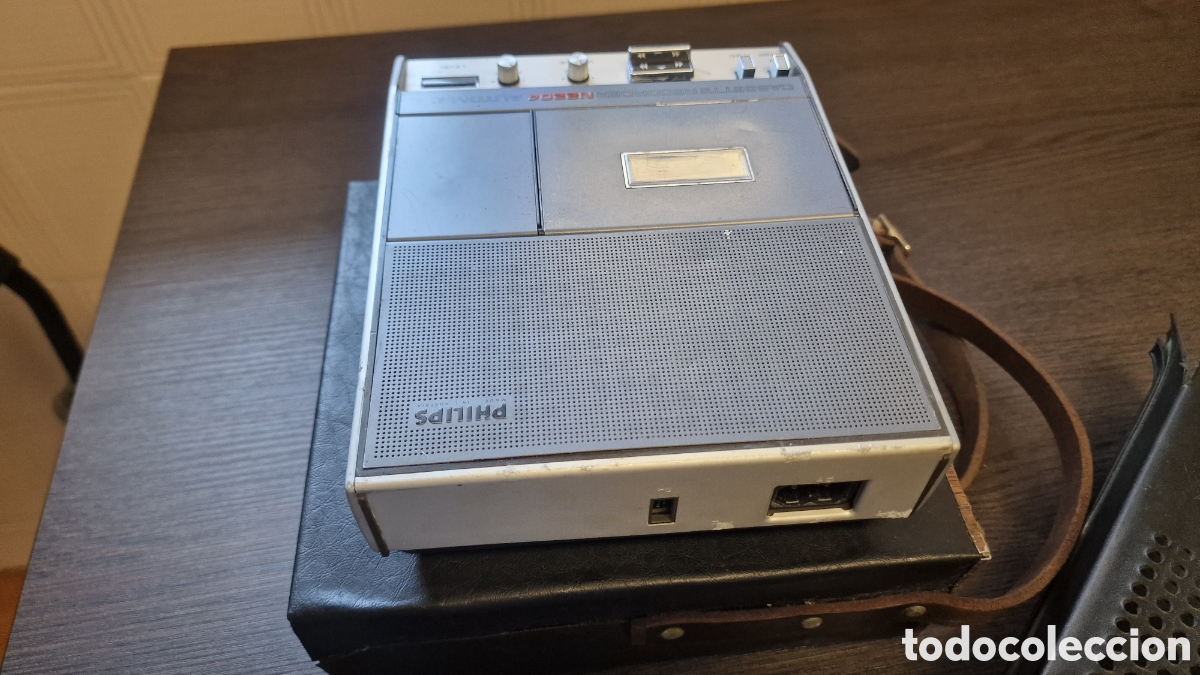 Radios antiguas: PHILIPS N 2204 Cassette Recorder - Foto 15