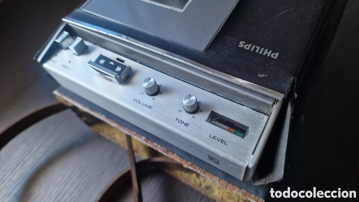 Radios antiguas: PHILIPS N 2204 Cassette Recorder - Foto 17
