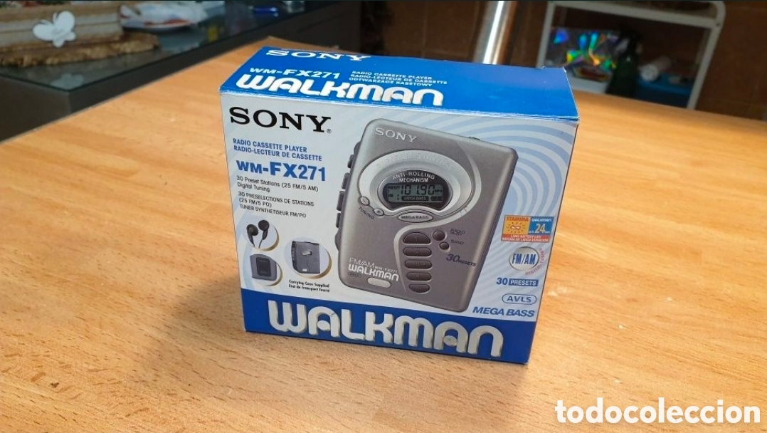 Radios antiguas: Sony Walkman WM-FX271 *** Novo *** - Foto 6