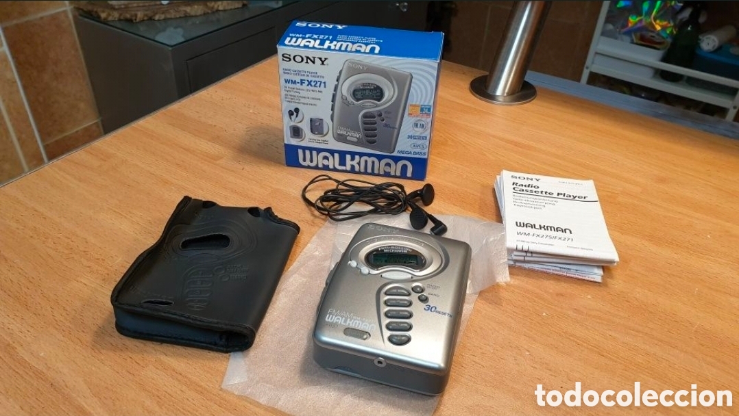 Radios antiguas: Sony Walkman WM-FX271 *** Novo *** - Foto 3