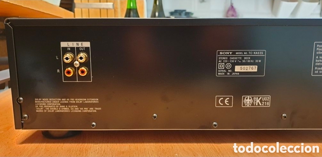 Radios antiguas: SONY TC-KA6ES Stereo Cassette Deck - Foto 7