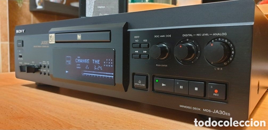Radios antiguas: SONY MDS-JA30ES Minidisc Deck - Foto 2