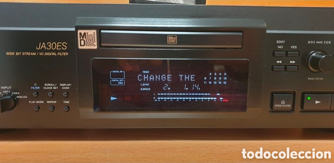 Radios antiguas: SONY MDS-JA30ES Minidisc Deck - Foto 3