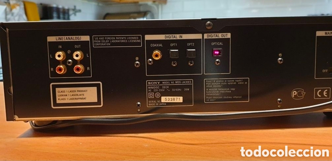Radios antiguas: SONY MDS-JA30ES Minidisc Deck - Foto 7