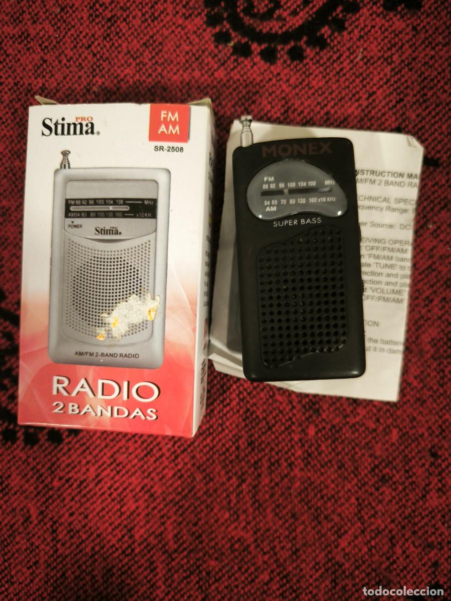Radios antiguas: Radio Port&aacute;til AM FM 2 Bandas &ndash; Compacta Vintage Con Caja Original