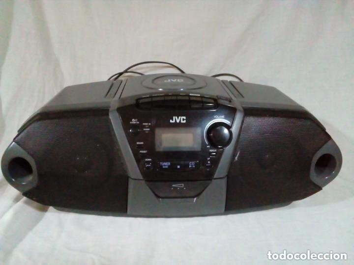 Radios antiguas: RADIO - CASSETTE-CD MARCA JVC