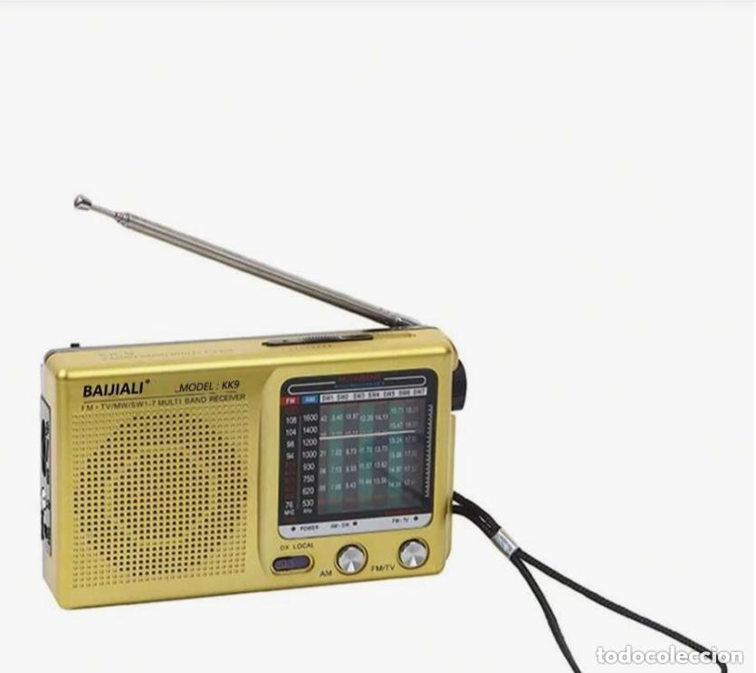 Radios antiguas: Radio port&aacute;til AM/FM, radio de banda completa, chip de procesamiento digital