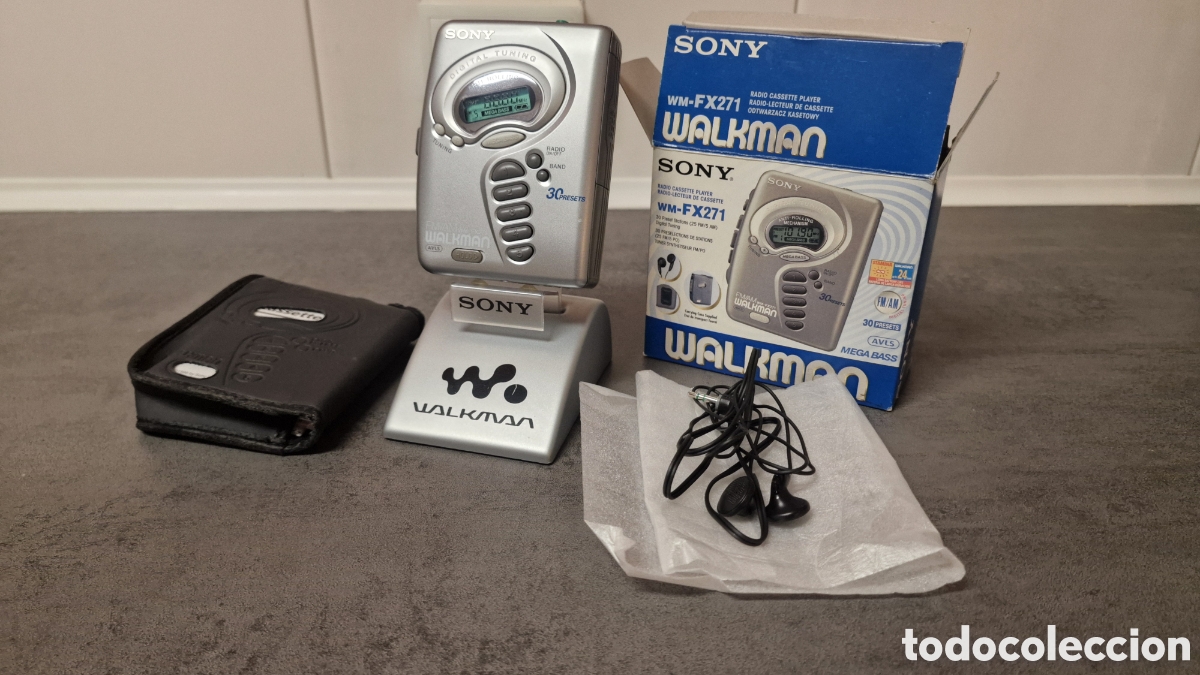 Radios antiguas: Sony Walkman WM-FX271 *** Novo *** - Foto 2