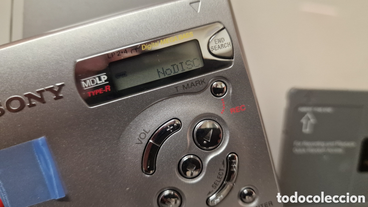Radios antiguas: SONY MZ-R501 MiniDisc Recording MDLP - Foto 2