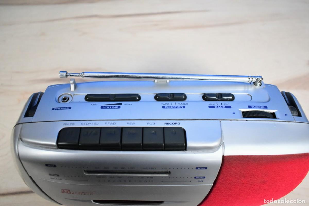 Radios antiguas: Radio cassette Nevir NVR-408 - Foto 4