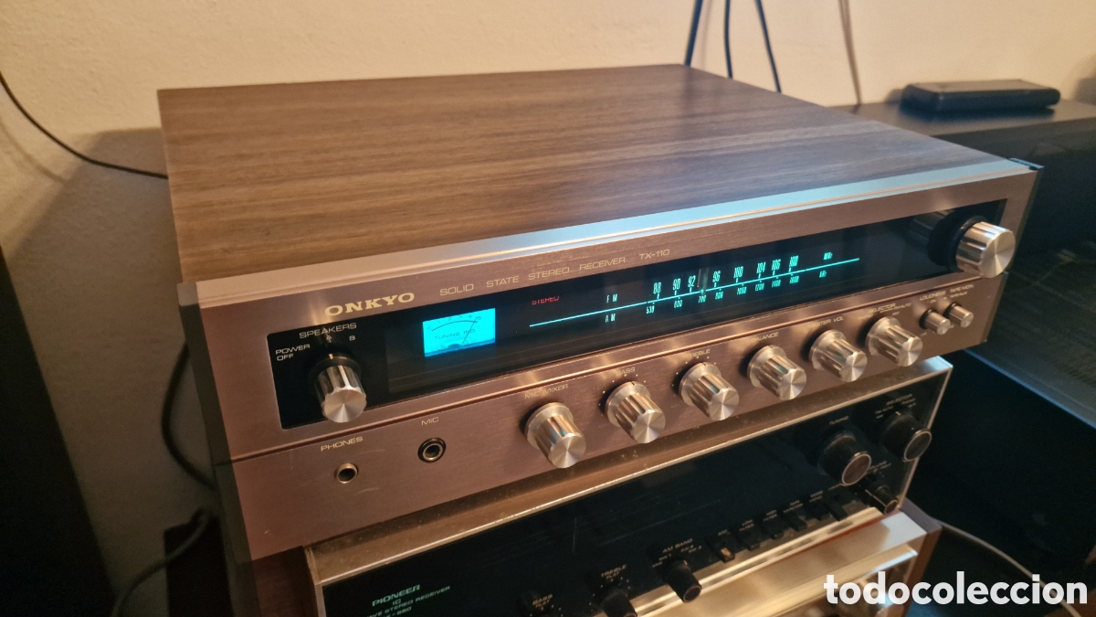 Radios antiguas: ONKYO TX-110 Solid State Stereo Receiver - Foto 3