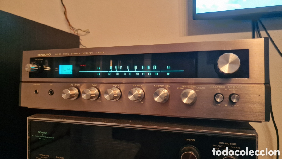 Radios antiguas: ONKYO TX-110 Solid State Stereo Receiver - Foto 6