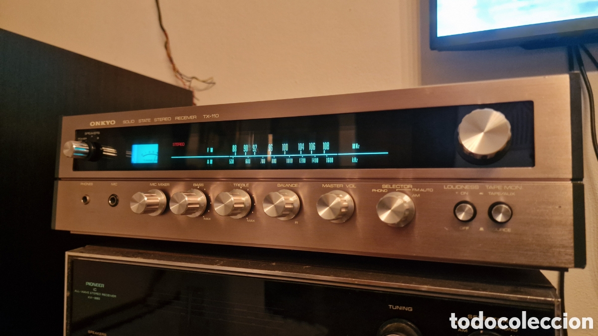 Radios antiguas: ONKYO TX-110 Solid State Stereo Receiver - Foto 7