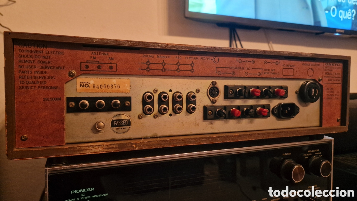 Radios antiguas: ONKYO TX-110 Solid State Stereo Receiver - Foto 9