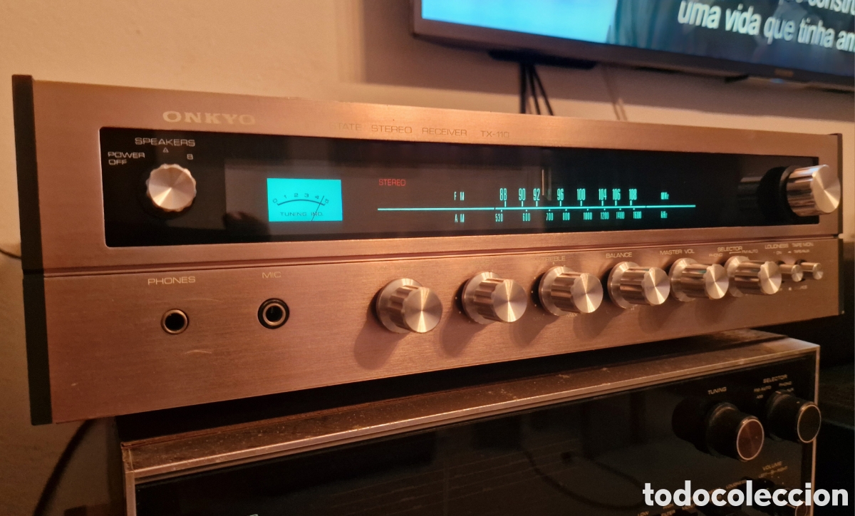 Radios antiguas: ONKYO TX-110 Solid State Stereo Receiver - Foto 1