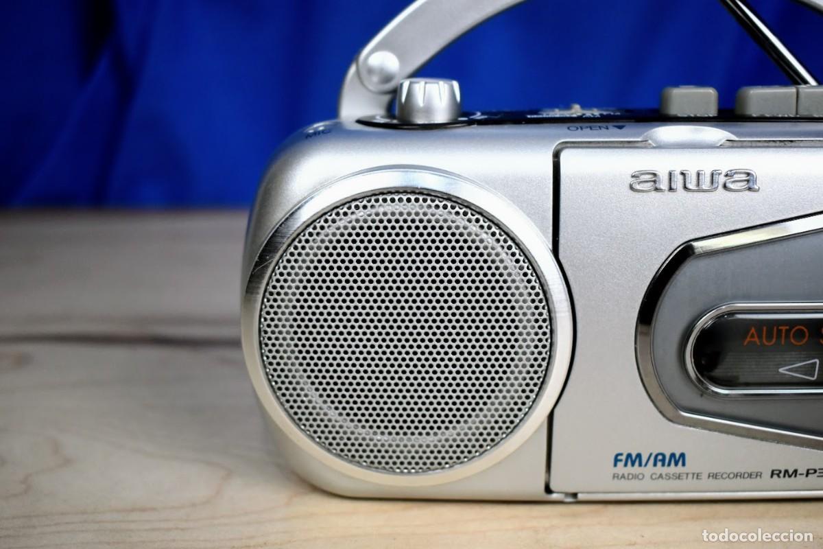 Radios antiguas: Radio cassette Aiwa RM-P300 - Foto 3