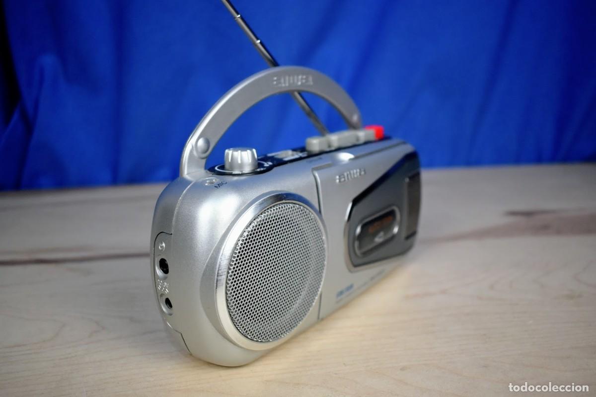 Radios antiguas: Radio cassette Aiwa RM-P300 - Foto 5
