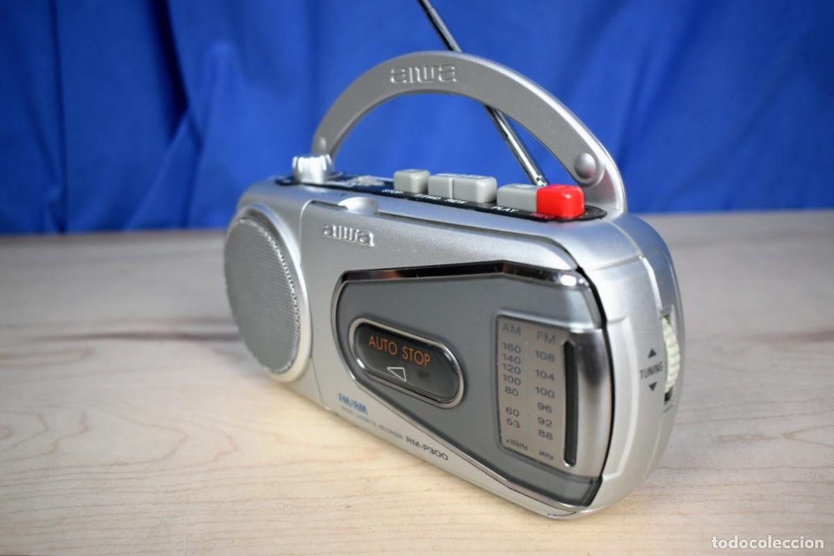 Radios antiguas: Radio cassette Aiwa RM-P300 - Foto 6