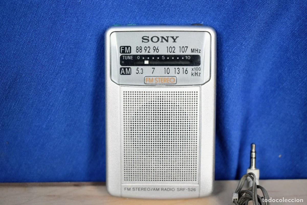 Radio antiche: Radio port&aacute;til Sony SRF-S26 a&ntilde;o 1995