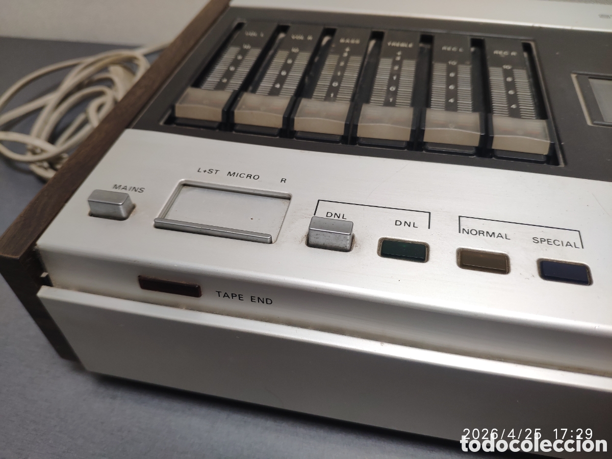 Radios antiguas: Casete recoder Philips N 2407 vintage - Foto 8