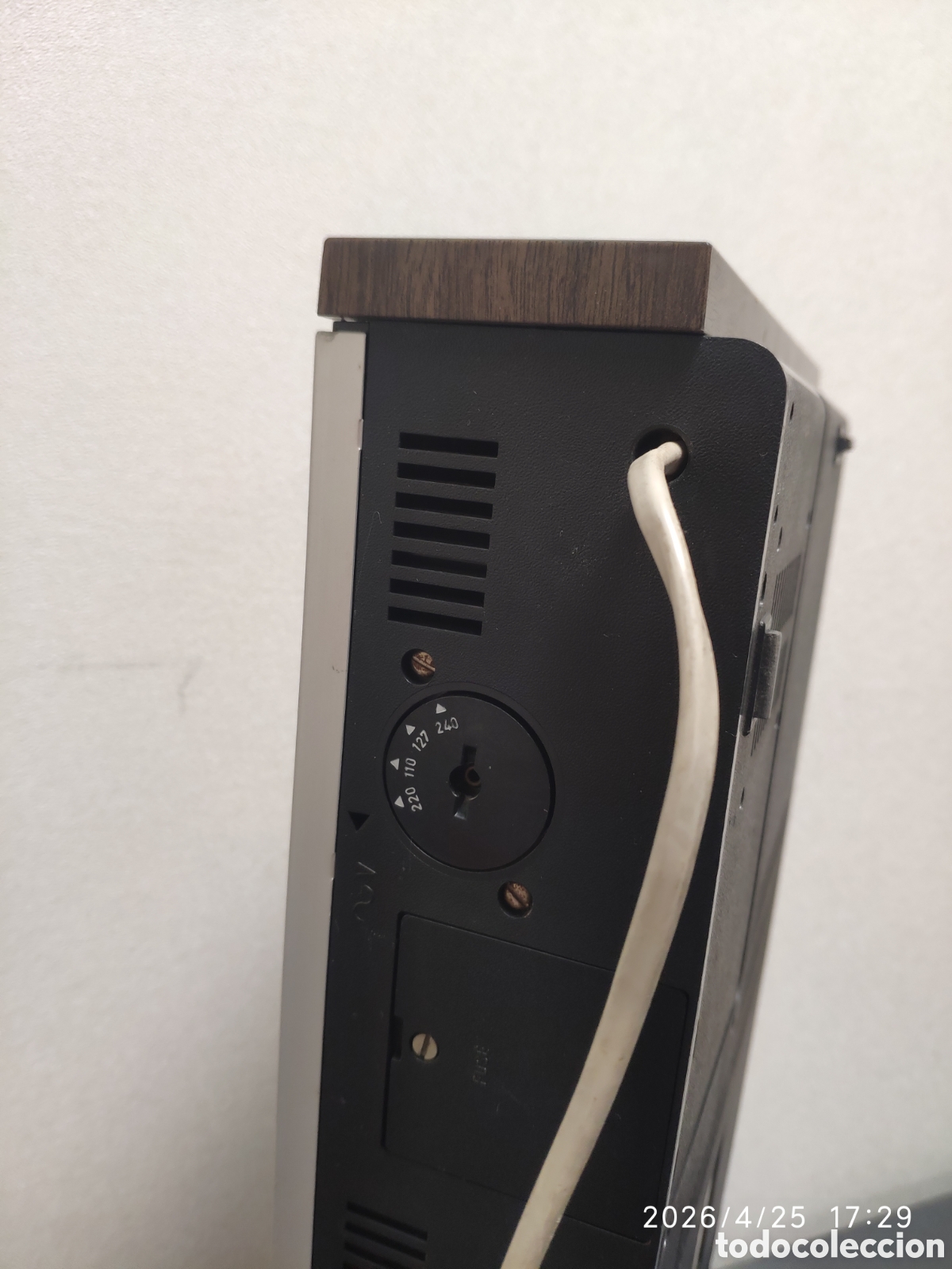 Radios antiguas: Casete recoder Philips N 2407 vintage - Foto 14