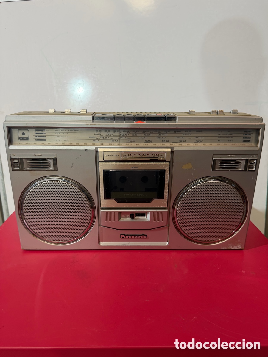 Radios antiguas: Radiocasete Panasonic RX-5104L Vintage A&ntilde;os 80