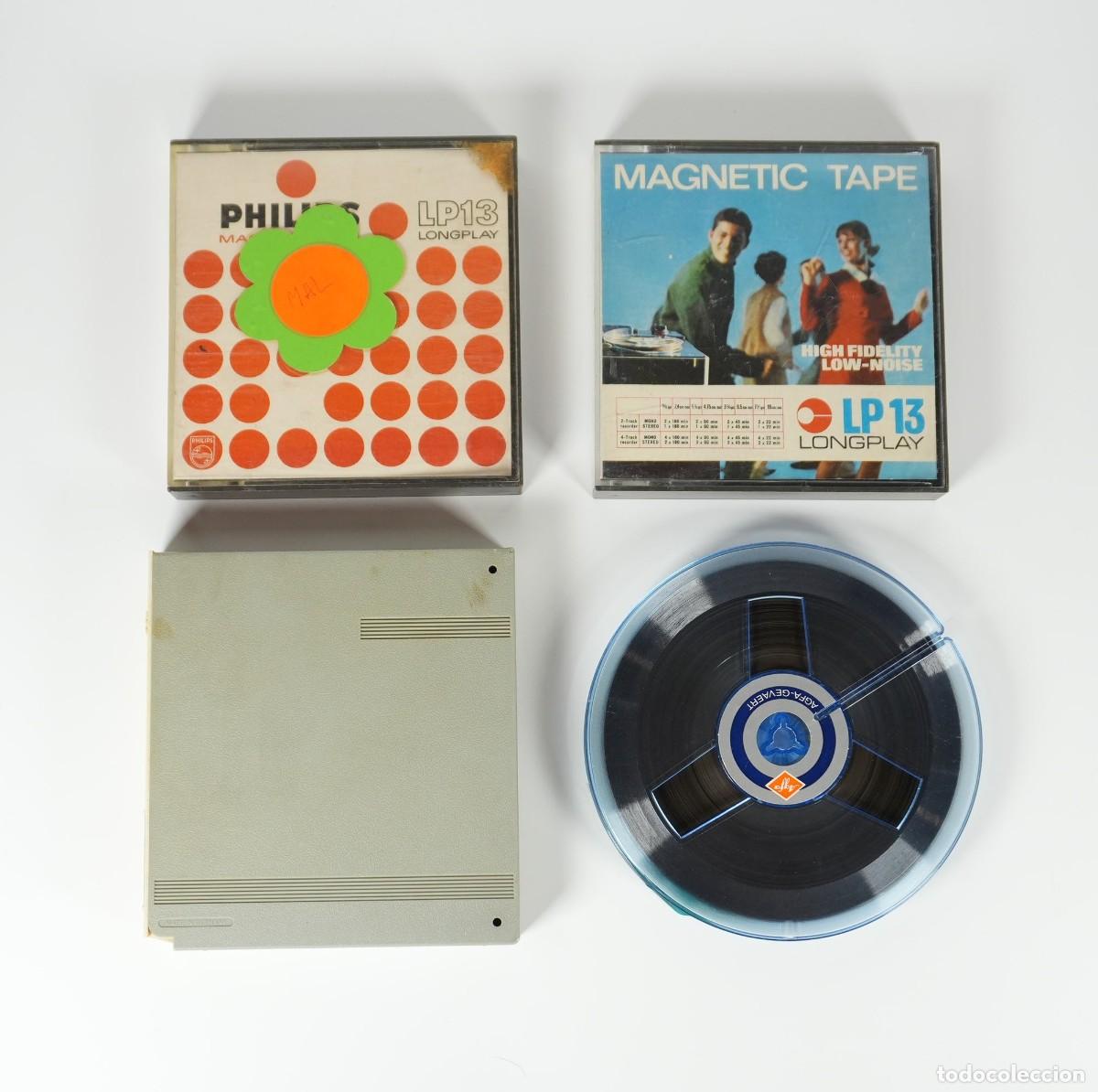 Radios antiguas: LOTE DE 4 CINTAS MAGNETOFONICAS