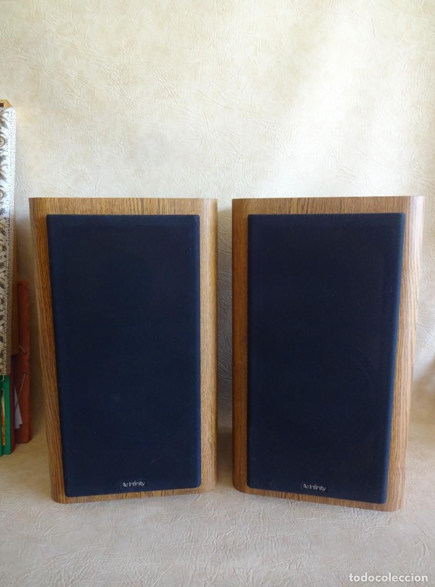 Radios antiguas: altavoces infinity RS 3000 made in USA numerados y restaurados