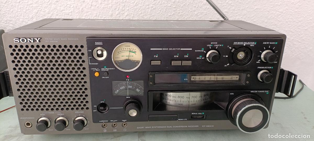 Radios antiguas: RADIO SONY ICF.6800W