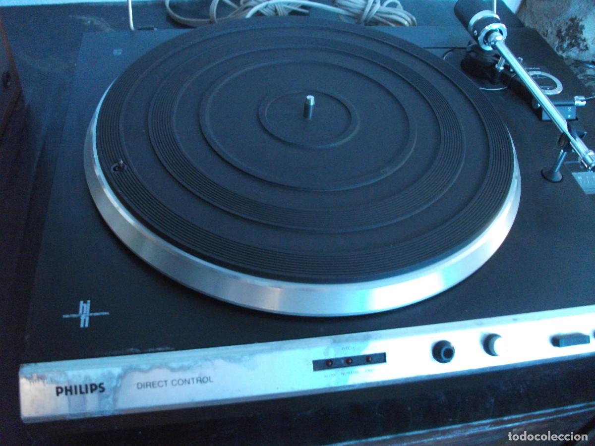 Radios antiguas: PHILIPS , GIRADISCOS MODEL AF.729 MARK II REF. DATO - Foto 2