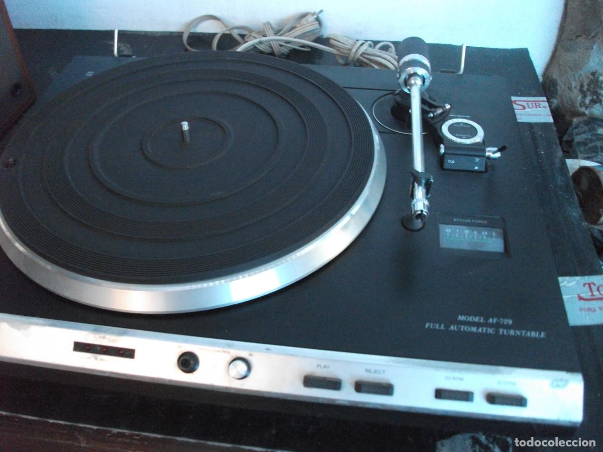 Radios antiguas: PHILIPS , GIRADISCOS MODEL AF.729 MARK II REF. DATO - Foto 5
