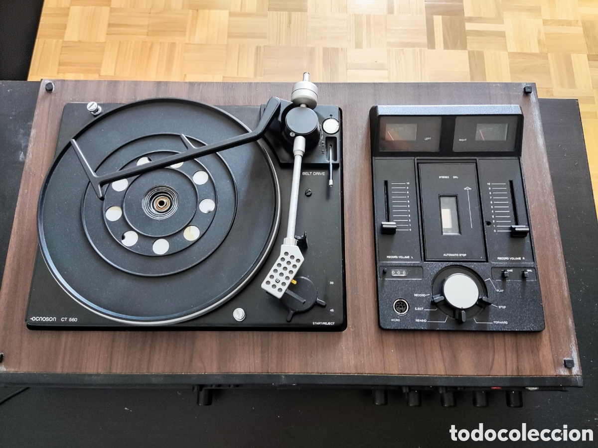 Radios antiguas: Equipo m&uacute;sica vintage Cosmo F5110 Quadrosound para restaurar Se vende equipo de m&uacute;sica vintage Cosm