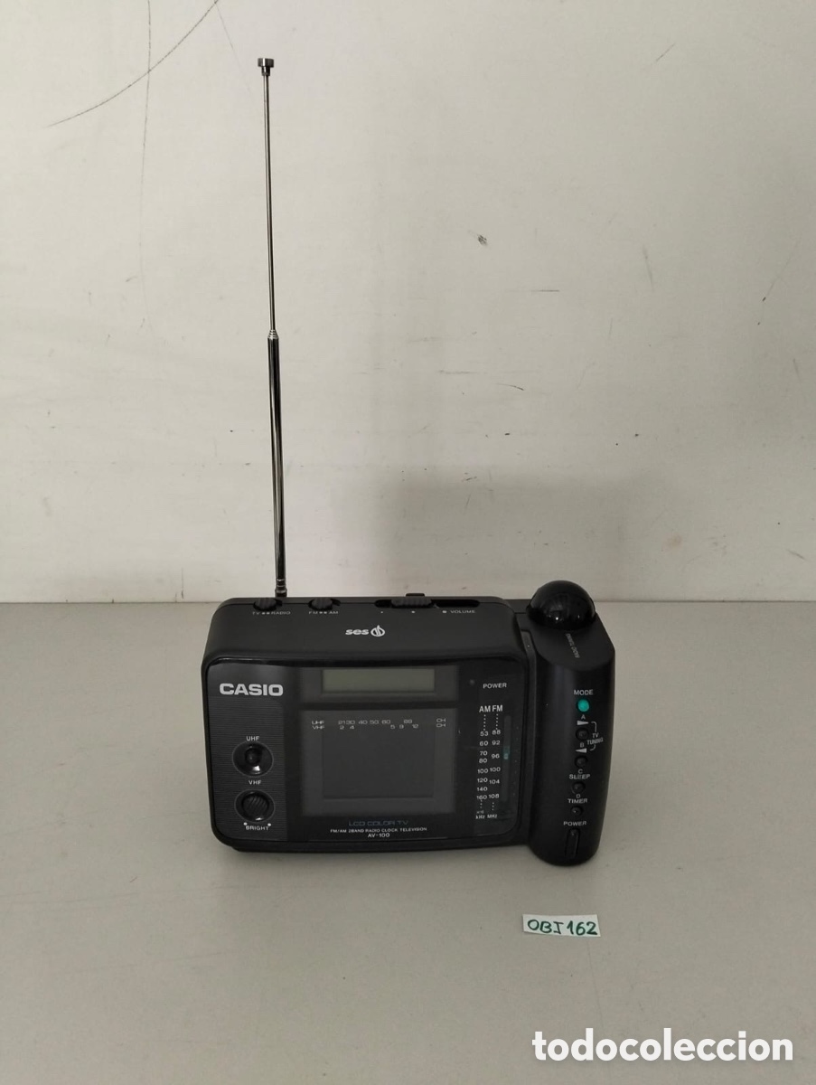 Old radios: SONY TELEVISION COLOR LCD, RADIO, RELOJ