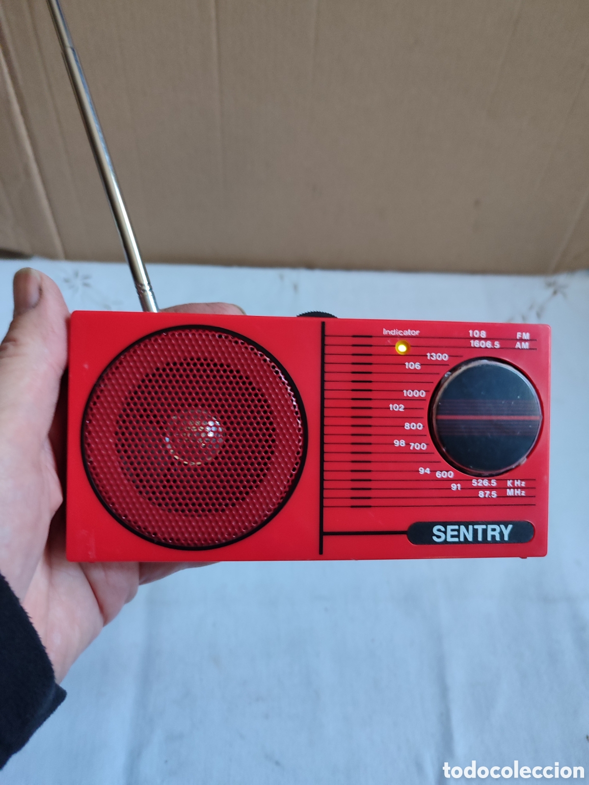 Radios antiguas: Radio transistor Sentry.funcionando.Raro transistor Sentry
