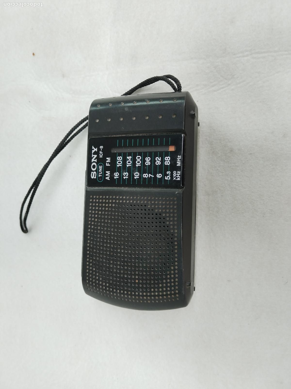 Radios antiguas: radio transistor sony icf-8 - c190 - Foto 3