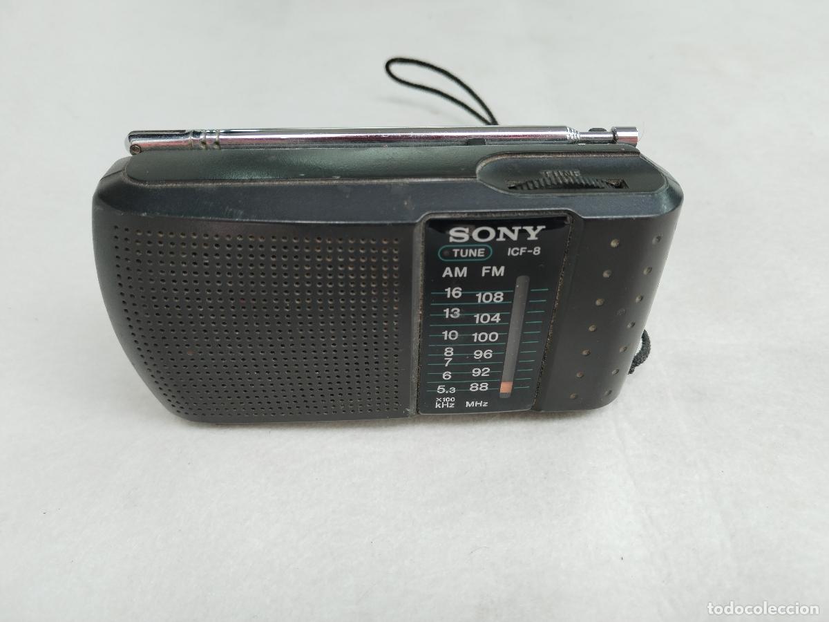 Radios antiguas: radio transistor sony icf-8 - c190 - Foto 1