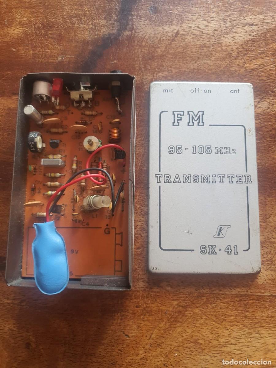 Radios antiguas: Transmisor FM Vintage SK-41 (95-105 MHz) - Funcionando!