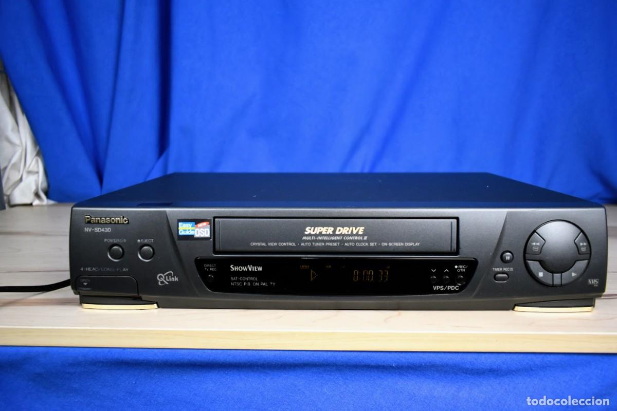 Radios antiguas: Reproductor de video VHS Panasonic NV-SD430