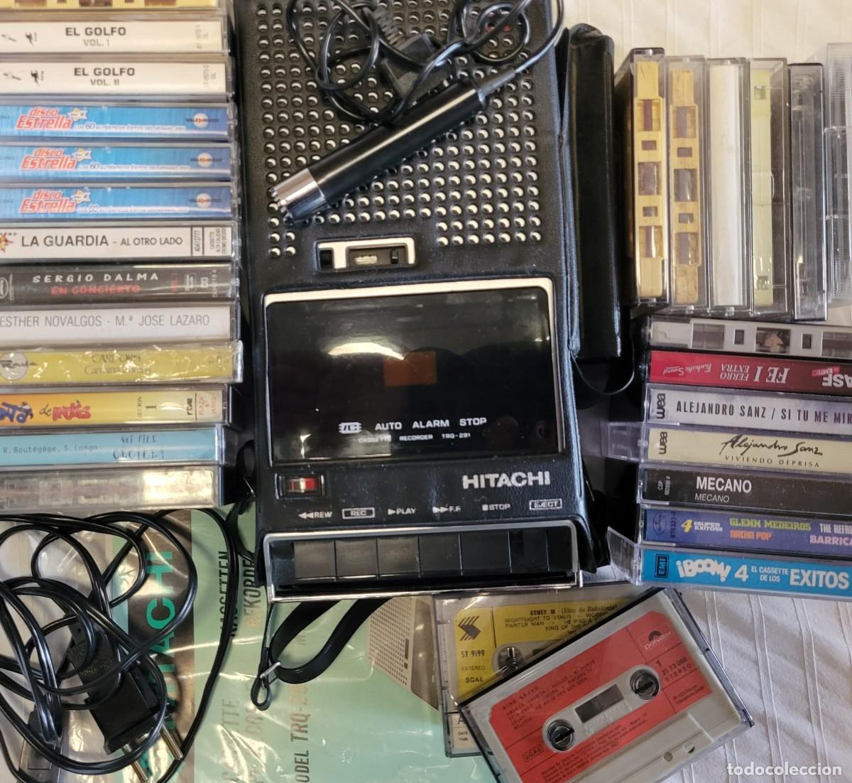 Radios antiguas: Reproductor- grabadora + 29 cassetes originales