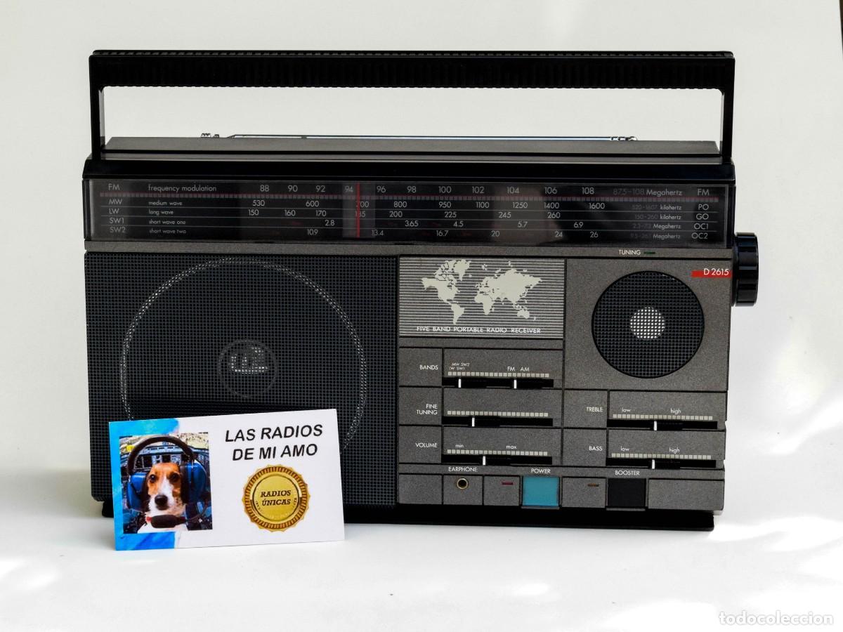 Radios antiguas: RADIO PHILIPS D2615 CON 5 BANDAS - Foto 1