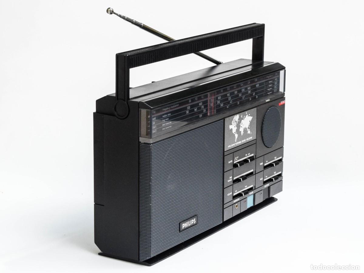 Radios antiguas: RADIO PHILIPS D2615 CON 5 BANDAS - Foto 4