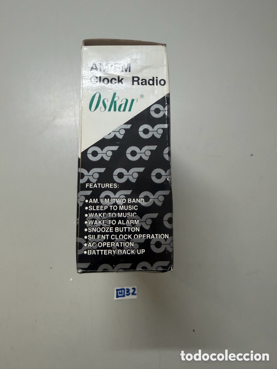 Radios antiguas: Radio despertador vintage - Foto 2