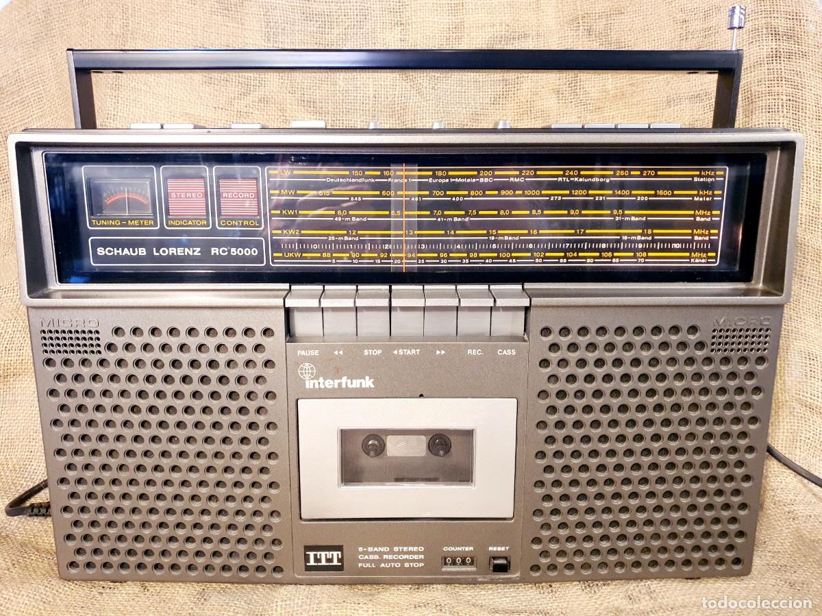 Radios antiguas: ITT Lorenz. RC-5000 Interfunk. 1978.