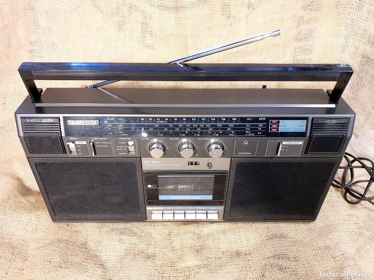 Radios antiguas: Telefunken RC 760. 1987.