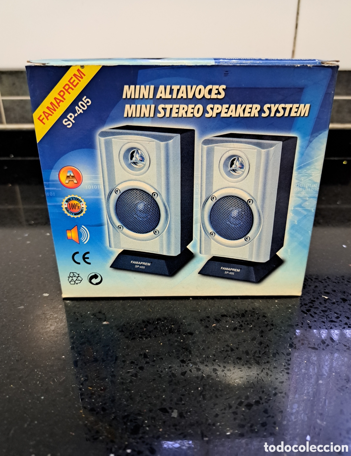 Radios antiguas: Mini Altavoces Stereo FAMAPREM SP-405