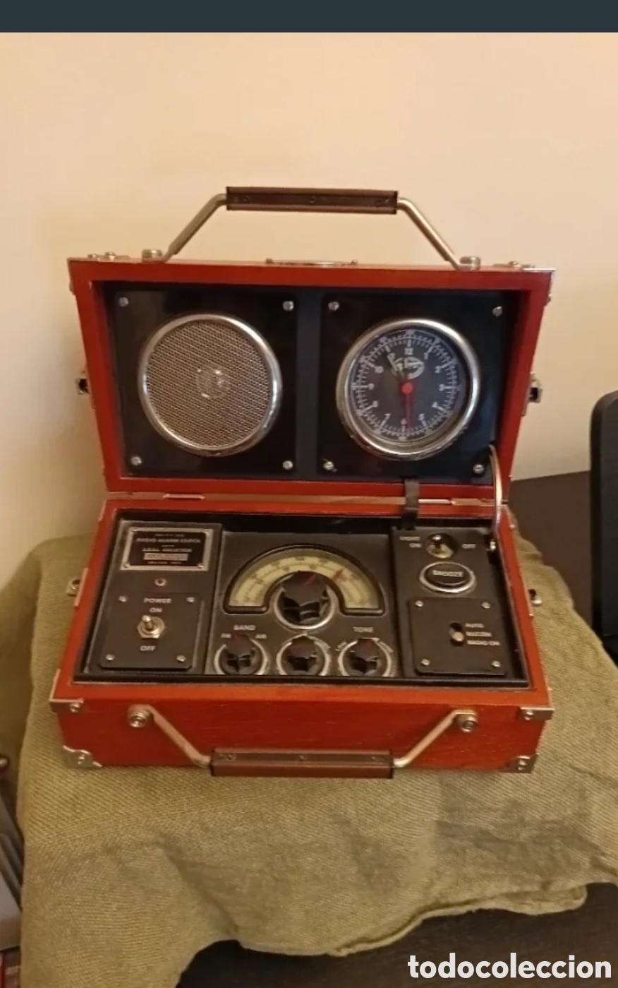 Radios antiguas: Spirit of st Louis radio despertador vintage