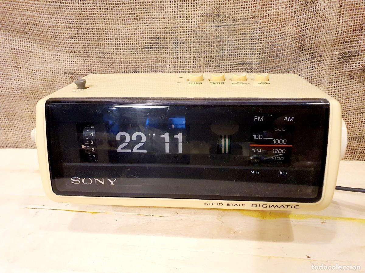 Radios antiguas: Sony Digimatic, Space Age. 1972.